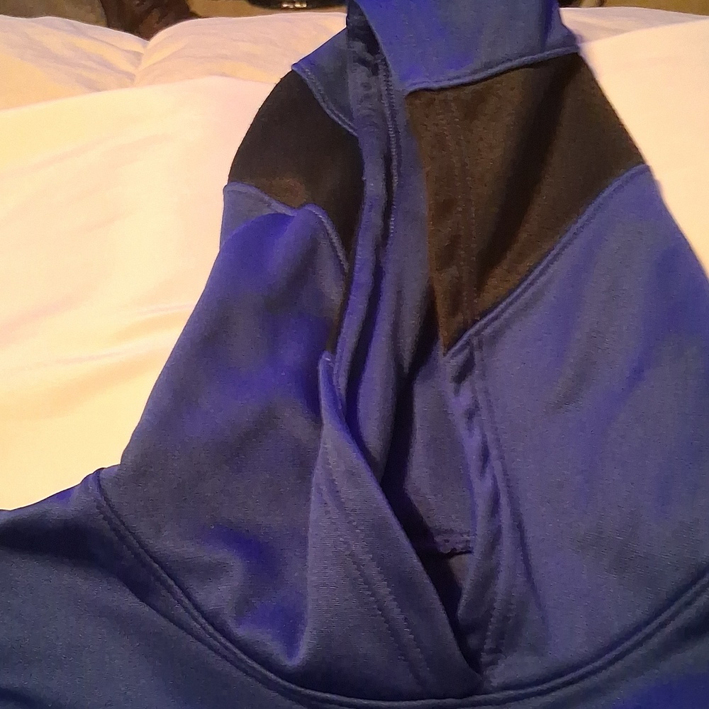 Nike Warriors Blue Hoodie with Yellow Accents - Picture 9 of 10